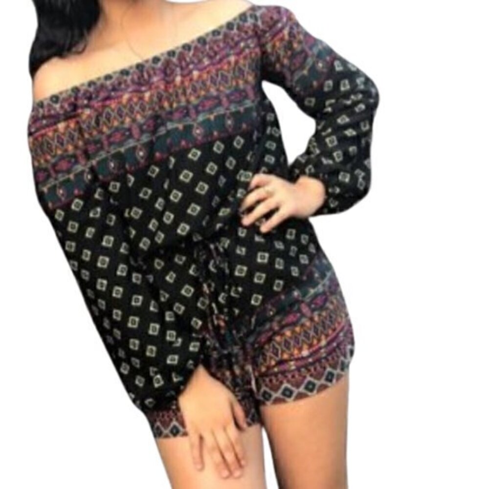 [Shop17] Off the Shoulder Romper - Size M